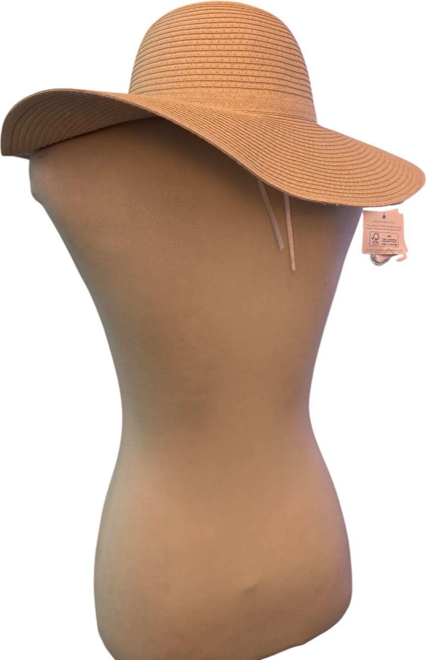 Shade & Shore Wide Brimmed Sun Hat Coastal Poolside Vacation Summer